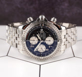 Breitling Chronomat Evolution 43mm Steel Black Dial Steel Mens Watch A13356